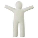 Paris Prix Statuette Déco  P'tit Maurice Rugueux  41cm Blanc