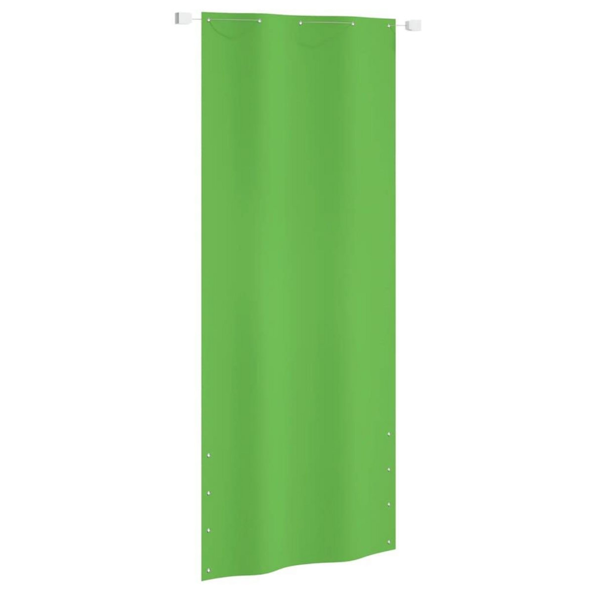 VIDAXL Ecran de balcon Vert clair 100x240 cm Tissu Oxford