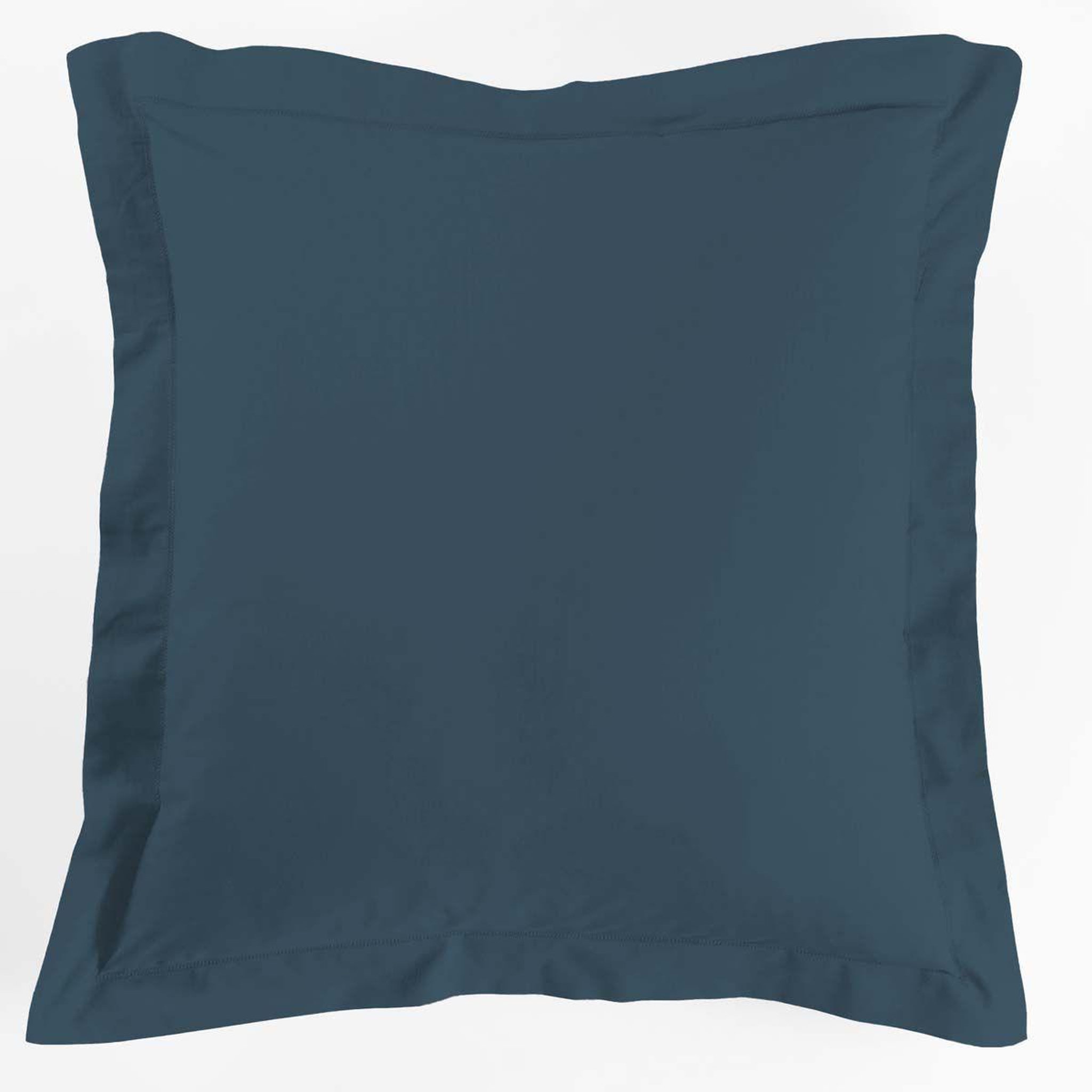 Voir la diapositive 4 : Douceur d'Intérieur Taie d'oreiller  lina  63x63cm bleu nuit
