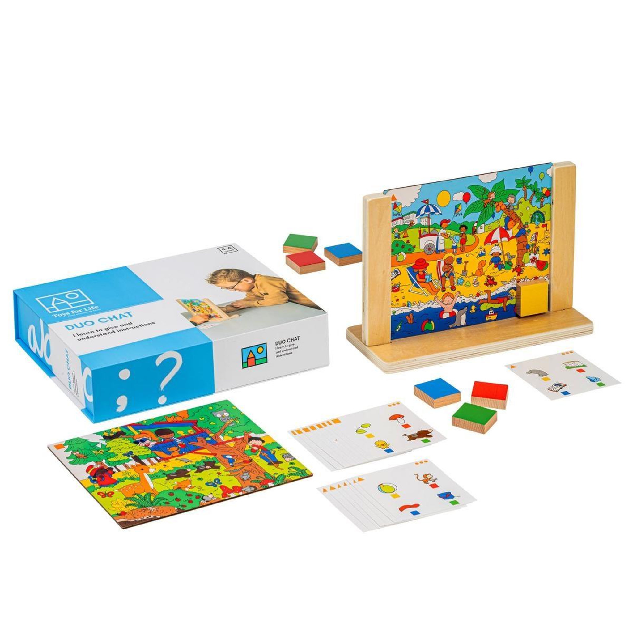 TOYSFORLIFE Duo Chat, jeu coopératif