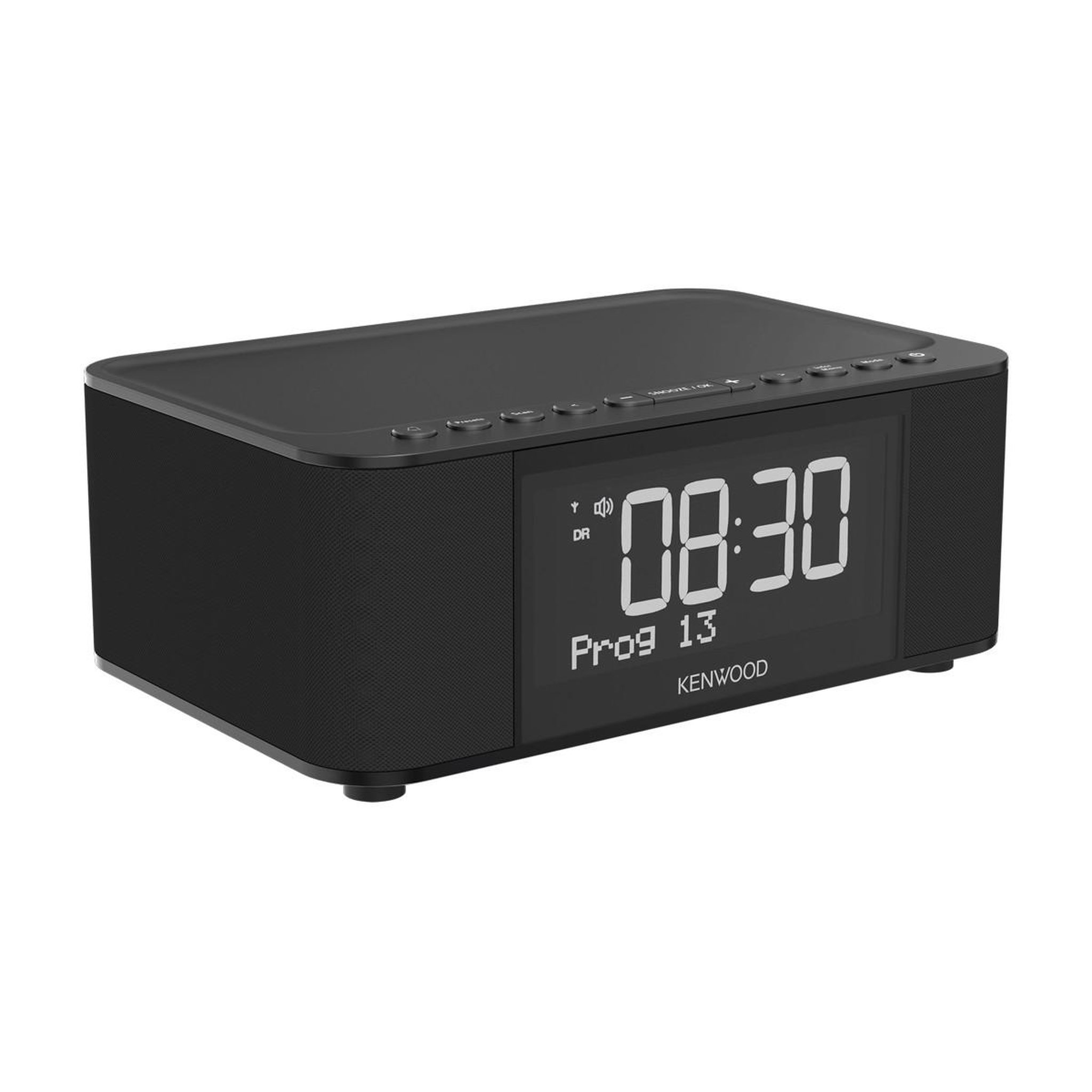 Voir la diapositive 3 : KENWOOD Kenwood electronics cr-st40dab-b horloge numérique noir