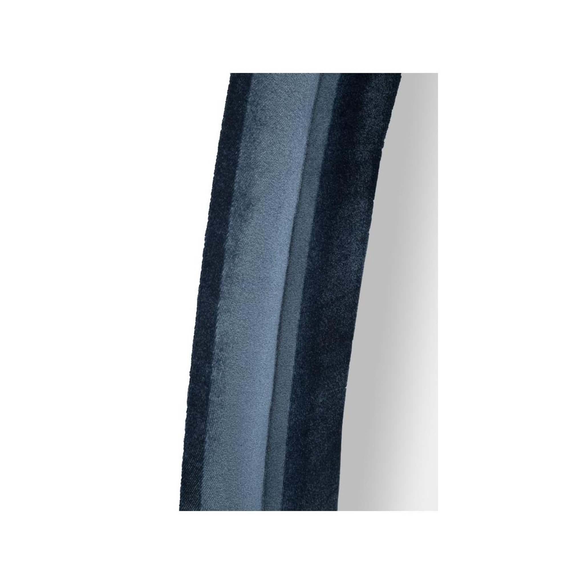Voir la diapositive 4 : Paris Prix Miroir Mural en Velours  Chanel  160cm Bleu