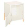 Voir la diapositive 2 : Atmosphera Kids Table de Chevet Enfant  Douceur  40cm Blanc