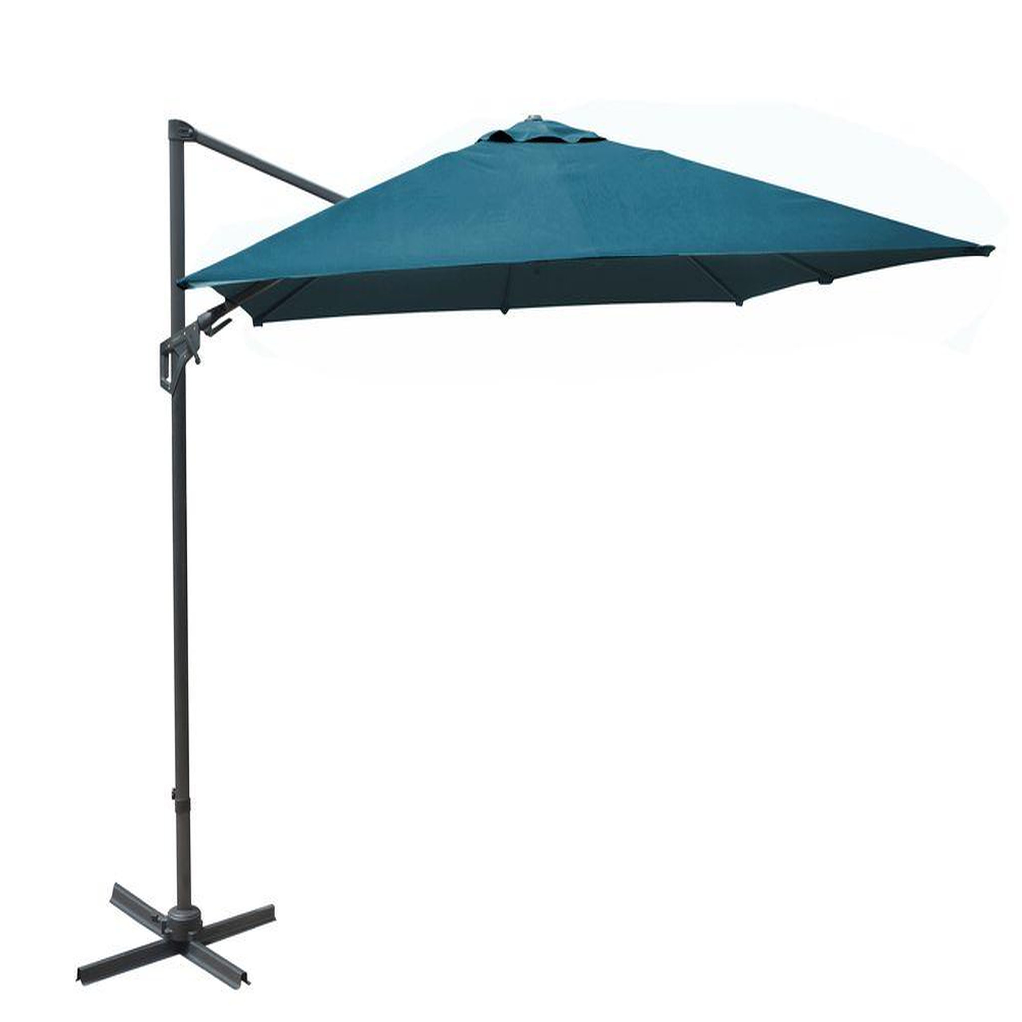 Proloisirs Parasol Deporte 3X3/8 Nh20 Inclinable Manivelle - Bleu