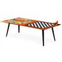 Voir la diapositive 4 : Paris Prix Table Basse 2 Covers  Kid  120cm Noir