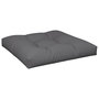 Voir la diapositive 4 : VIDAXL Coussins de palette lot de 2 anthracite tissu