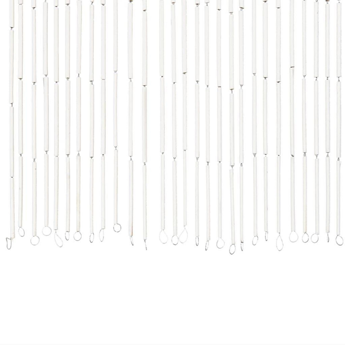 VIDAXL Rideau de porte contre insectes Bambou 90 x 200 cm