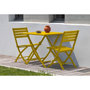 Voir la diapositive 5 : Paris Prix Lot de 2 Chaises de Jardin Pliantes  Marius  82cm Moutarde