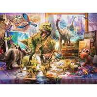 Puzzle Enfant - L'oasis des dinosaures - 100 pièces - Ravensburger