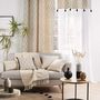 Voir la diapositive 5 : Paris Prix Coussin Déco  Doreline  40x40cm Beige