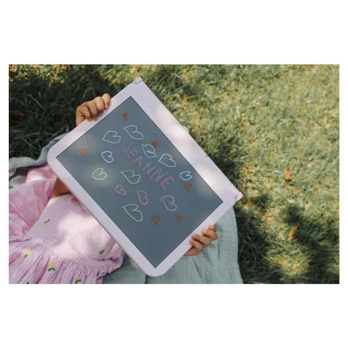 KIDYWOLF Tablette lumineuse nomade rose