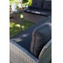 Voir la diapositive 5 : GARDENSTAR Salon bas de jardin - 8 places - Acier/bois - Gris - CANCUN
