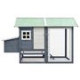 Voir la diapositive 3 : VIDAXL Poulailler Gris 170x81x110 cm Bois de pin massif et sapin