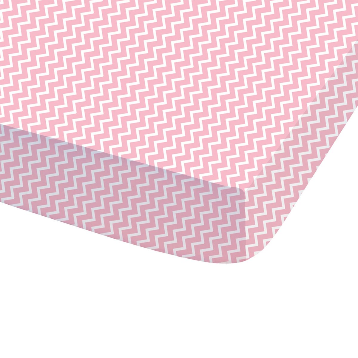 MATT & ROSE Drap housse enfant en coton 57 fils zig zag 