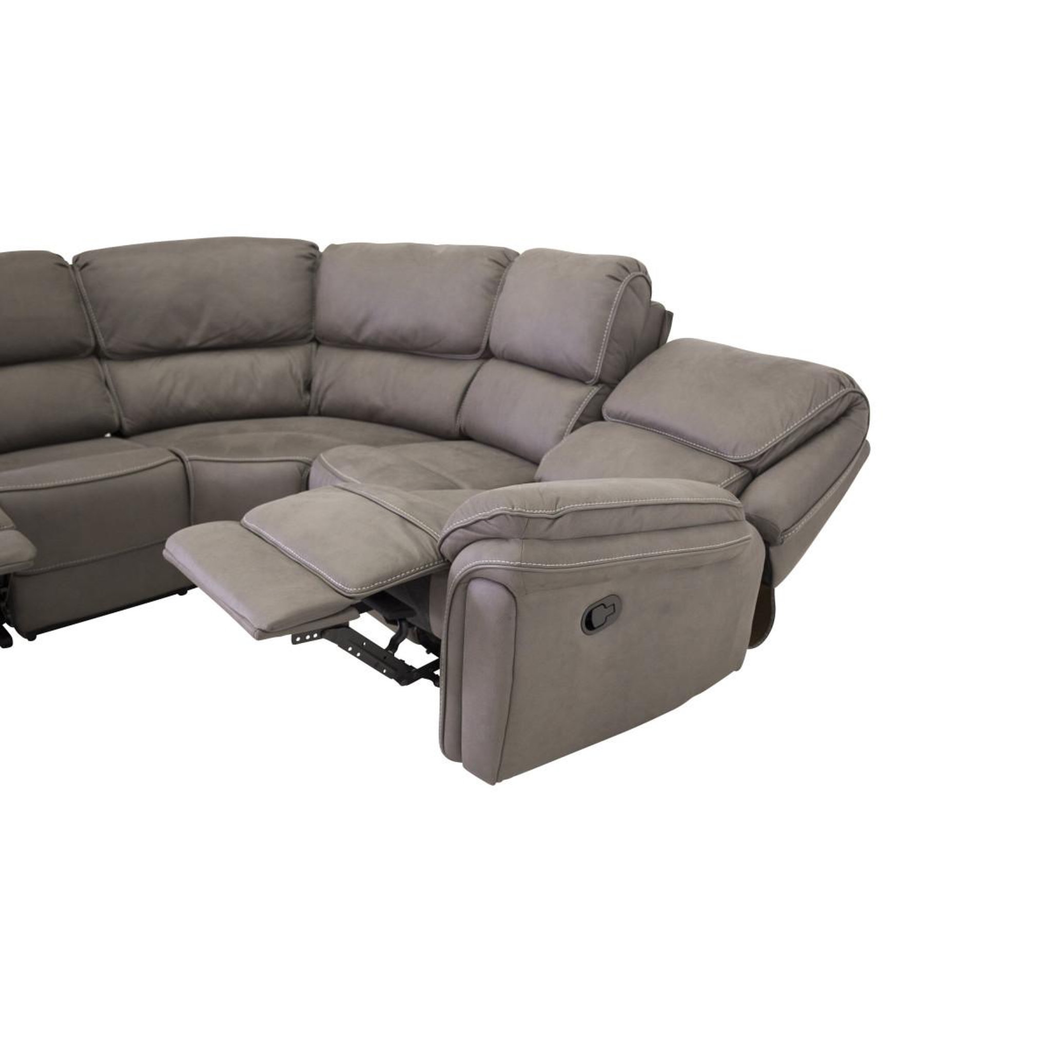 Voir la diapositive 4 : Paris Prix Canapé d'angle de relaxation  saranda  169cm gris