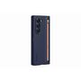 Voir la diapositive 3 : Samsung Coque Z Fold6 Bleu Nuit avec S Pen