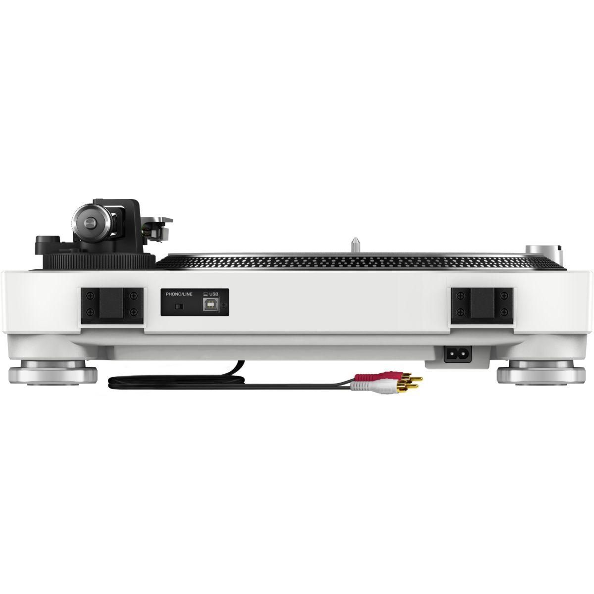 Pioneer Platine vinyle PLX-500 Blanc