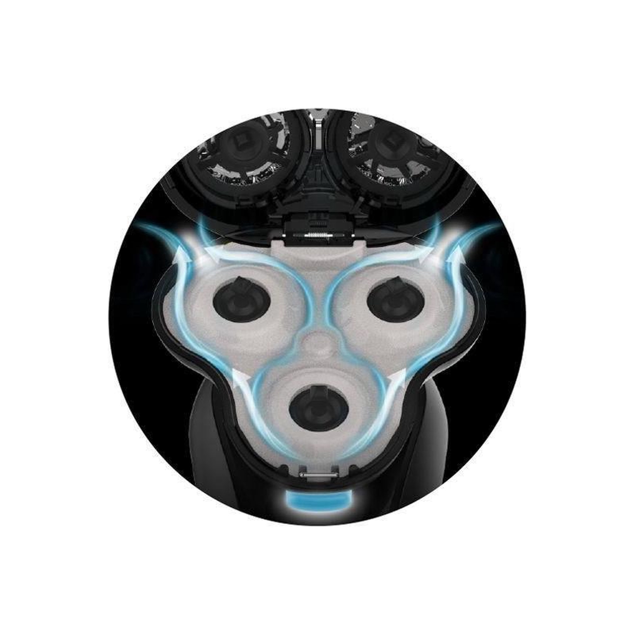 Voir la diapositive 5 : REMINGTON Rasoir rotatif - REMINGTON - XR1755 - Systeme hybride SynX - PivotBall - Lames flexibles - 100% étanche - Autonomie 50 min