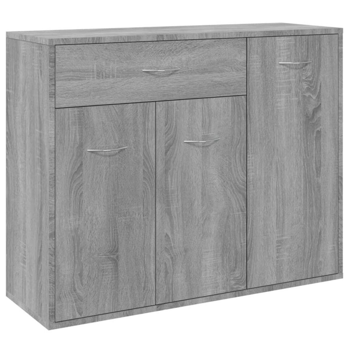 VIDAXL Buffet Sonoma gris 88x30x70 cm Bois d'ingenierie