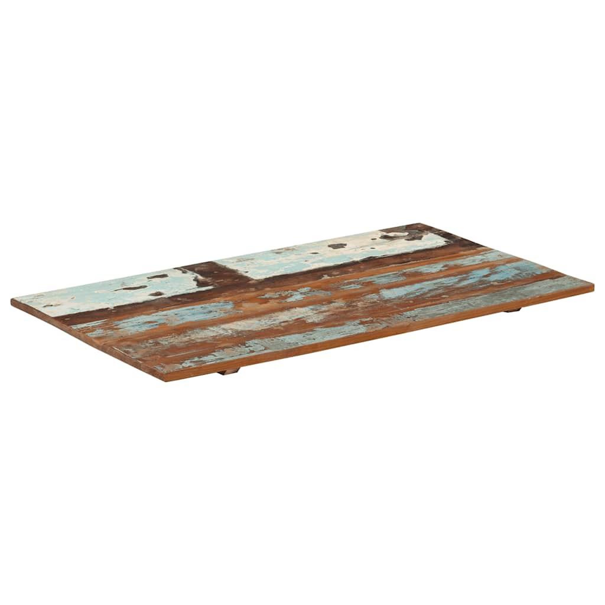 Voir la diapositive 3 : VIDAXL Dessus de table rectangulaire 60x100 cm 15-16 mm bois recupere