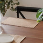 Voir la diapositive 4 : ATMOSPHERA Set de table en coton MAHA
