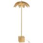 Voir la diapositive 2 : Paris Prix Lampadaire Design  Feuille de Coco  133cm Or
