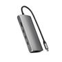 Voir la diapositive 1 : SATECHI Satechi ST-P8KEM station d'accueil Avec fil USB 3.2 Gen 1 (3.1 Gen 1) Type-C Gris