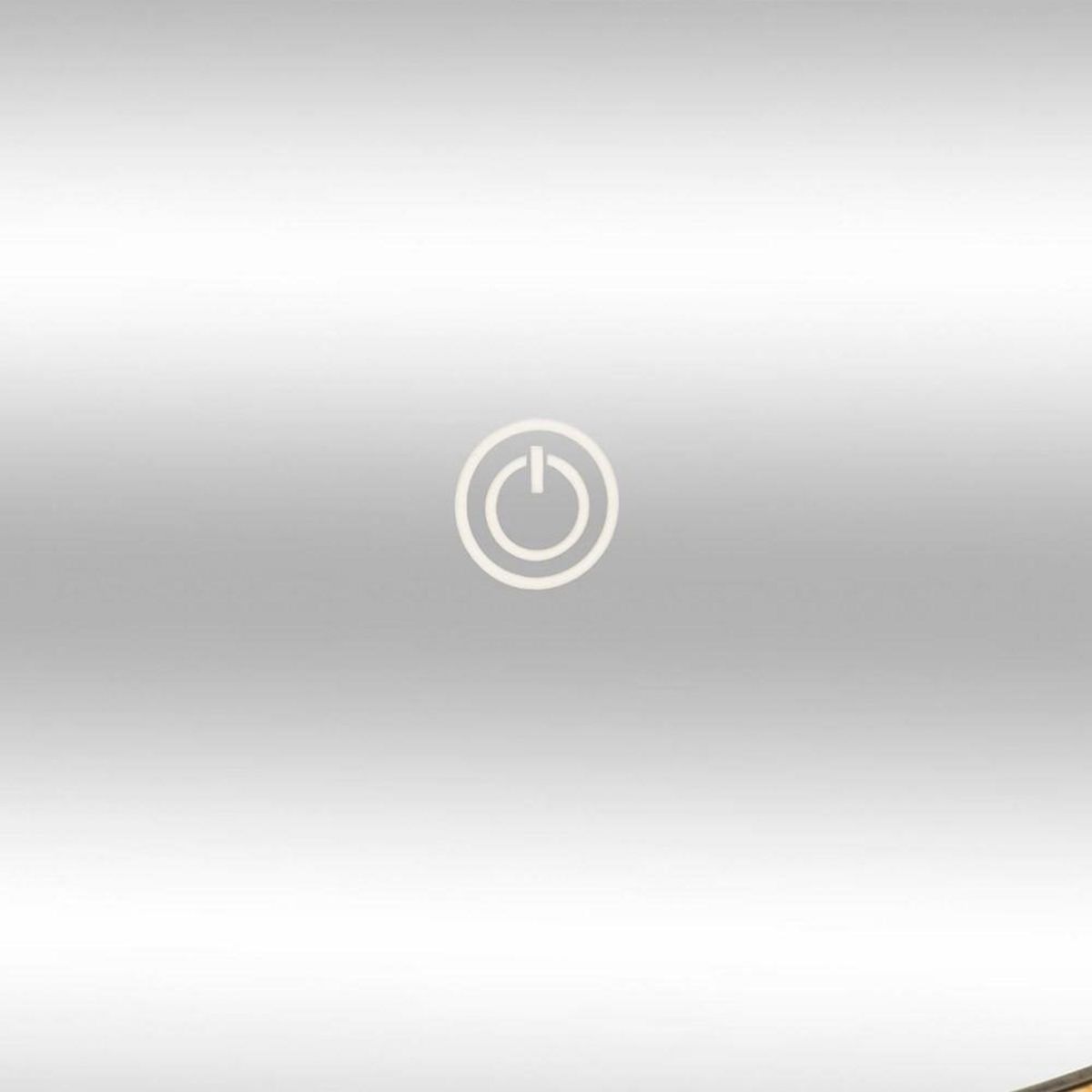 ATMOSPHERA Miroir rond mural LED bambou 57 cm