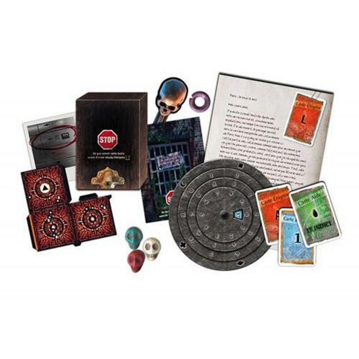 Iello Jeu d'ambiance Iello Exit Catacombes de l effroi