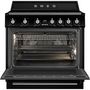 Voir la diapositive 3 : SMEG Piano de cuisson induction TR90IMBL