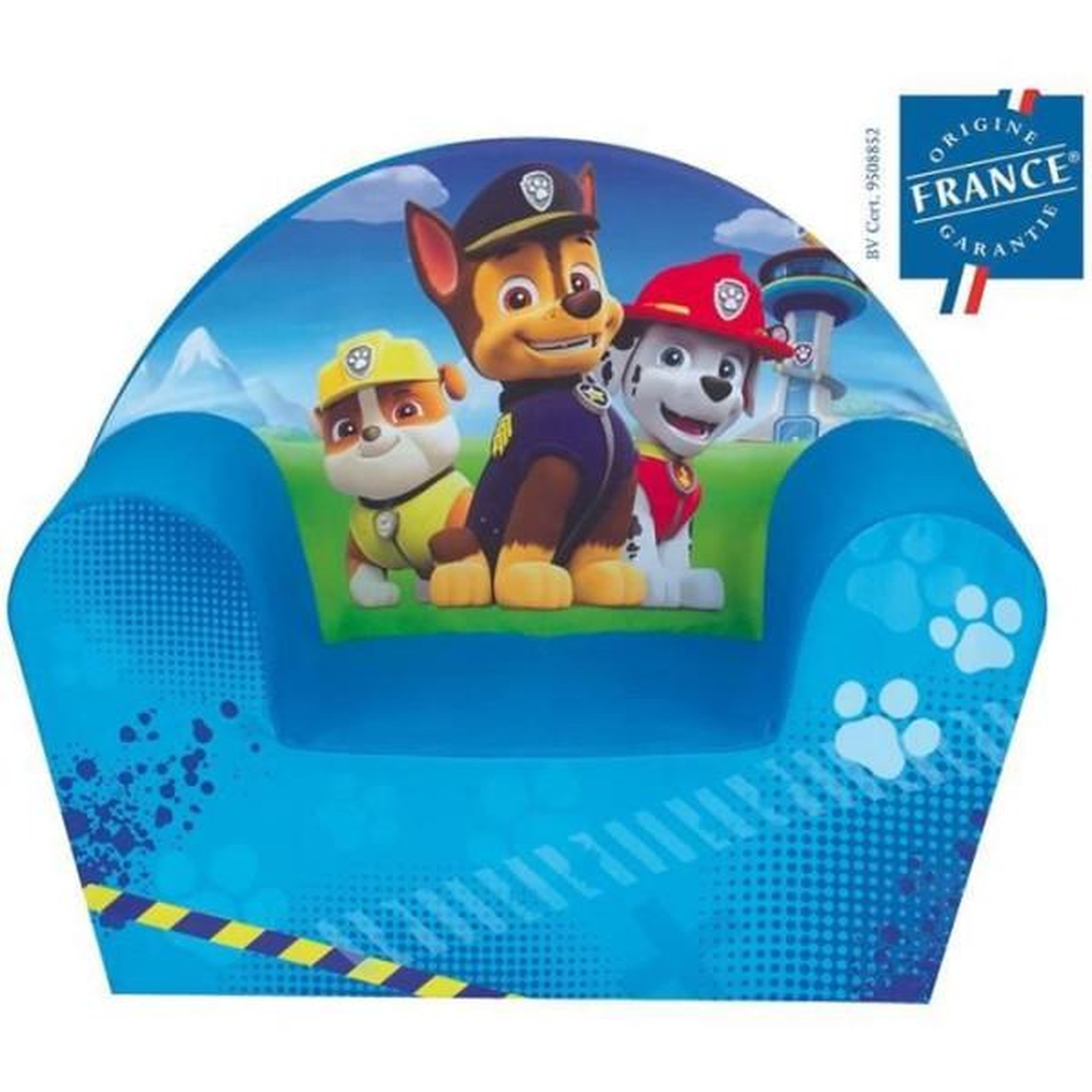 Voir la diapositive 1 : Fun House Fauteuil - Chaise - Bebe - Enfant Fun House Pat Patrouille fauteuil club en mousse pour enfant