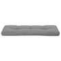Voir la diapositive 5 : VIDAXL Coussin de palette gris 120x40x12 cm tissu