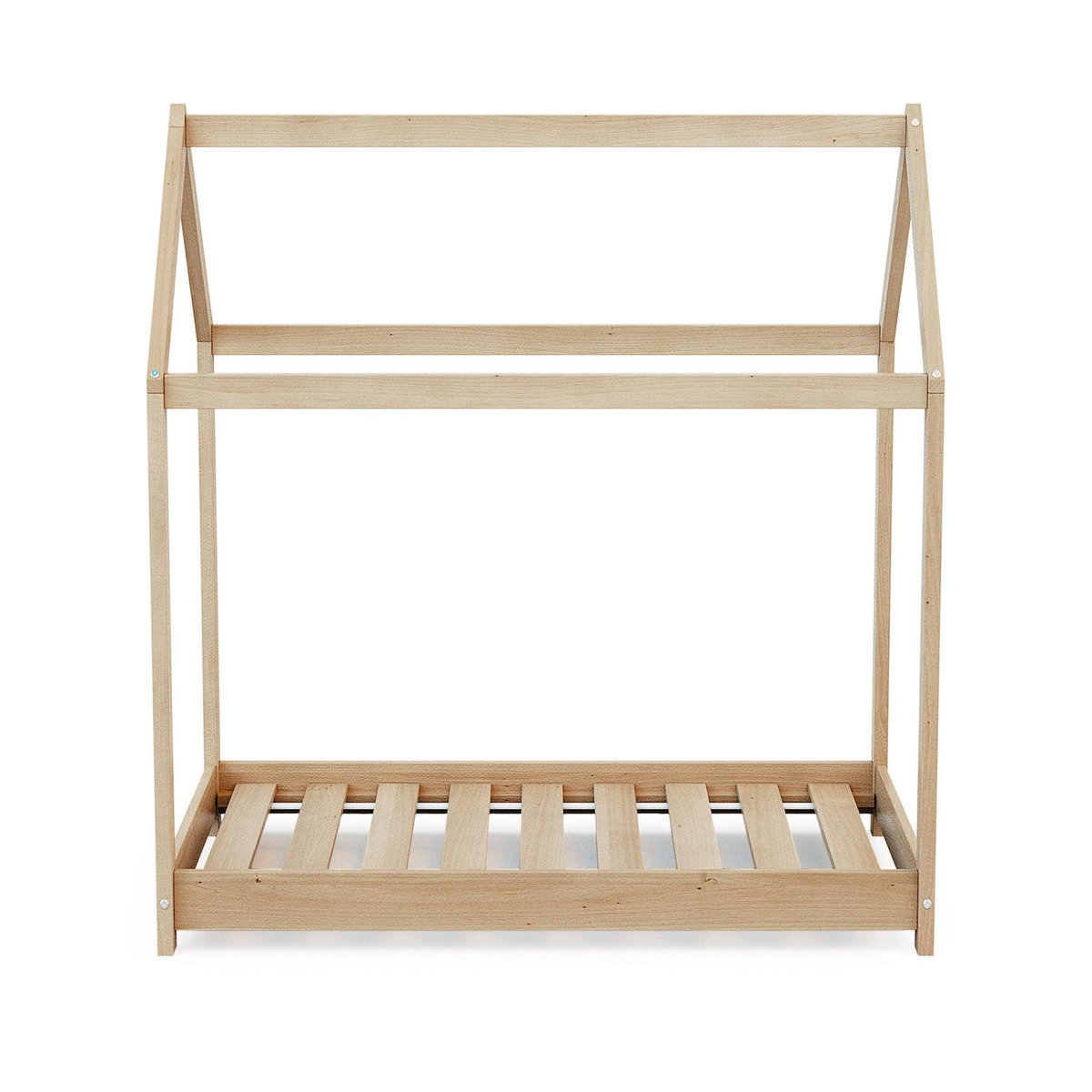 WEBABY Lit bébé Cabane en bois