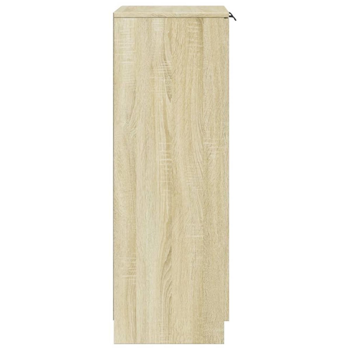VIDAXL Armoire a chaussures Chene sonoma 59x35x100cm Bois d'ingenierie