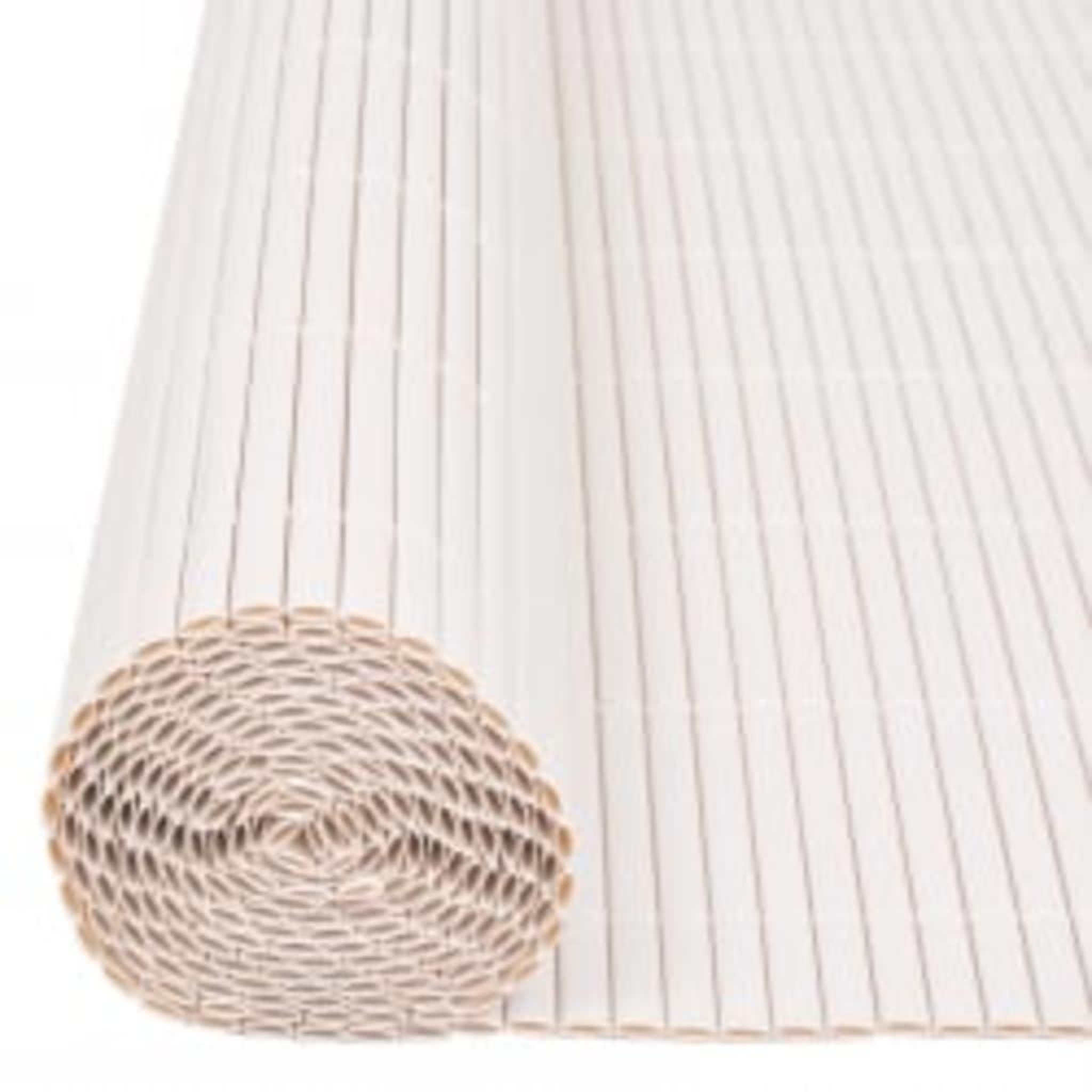 Voir la diapositive 4 : VIDAXL Cloture de jardin double face 90x400 cm Blanc