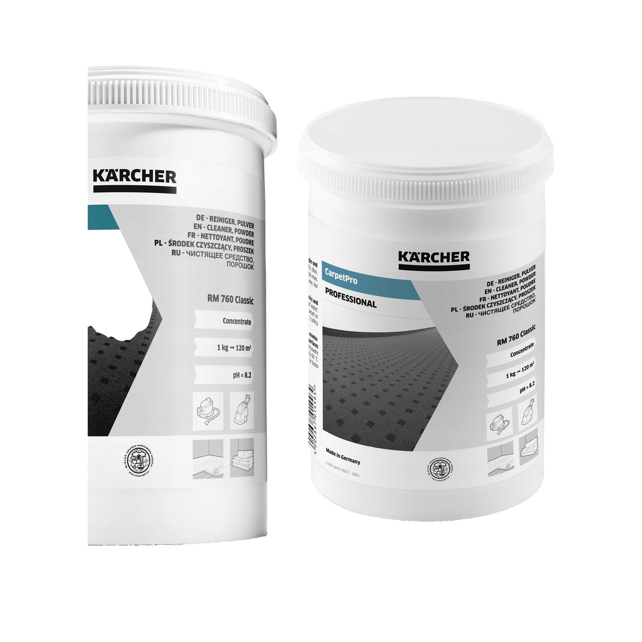 Voir la diapositive 4 : KARCHER nettoyant pour tapis rm 760 800g