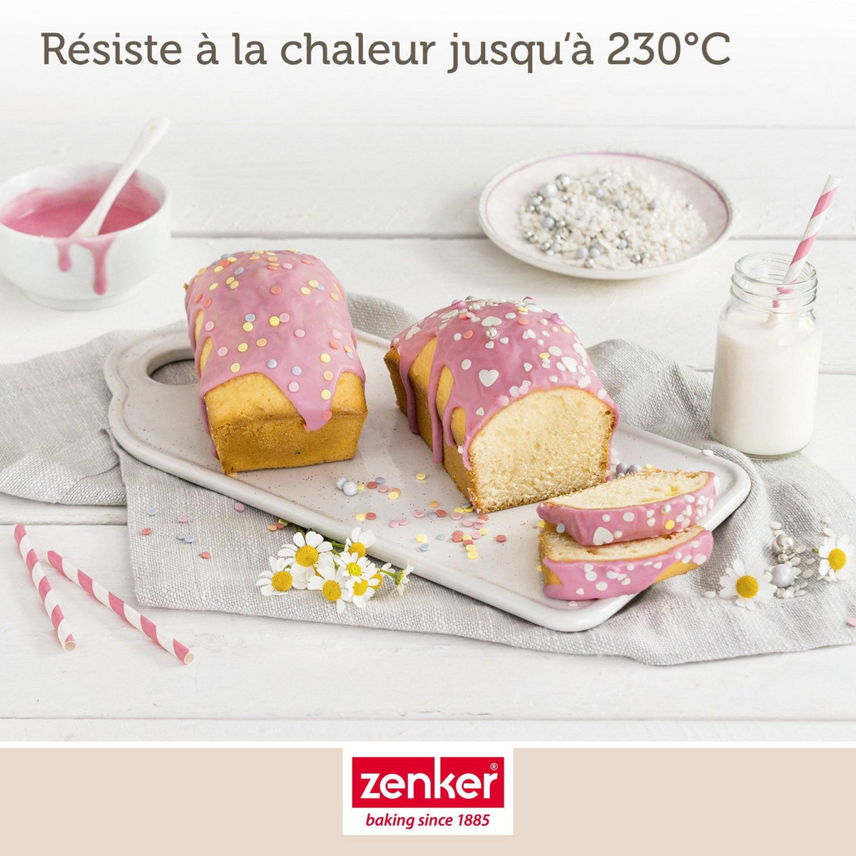 ZENKER Ensemble de 2 moules à cakes 20 cm et 16 cm Zenker Special Mini