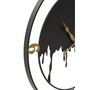 Voir la diapositive 4 : Paris Prix Horloge Murale en Métal  Splash  66cm Noir