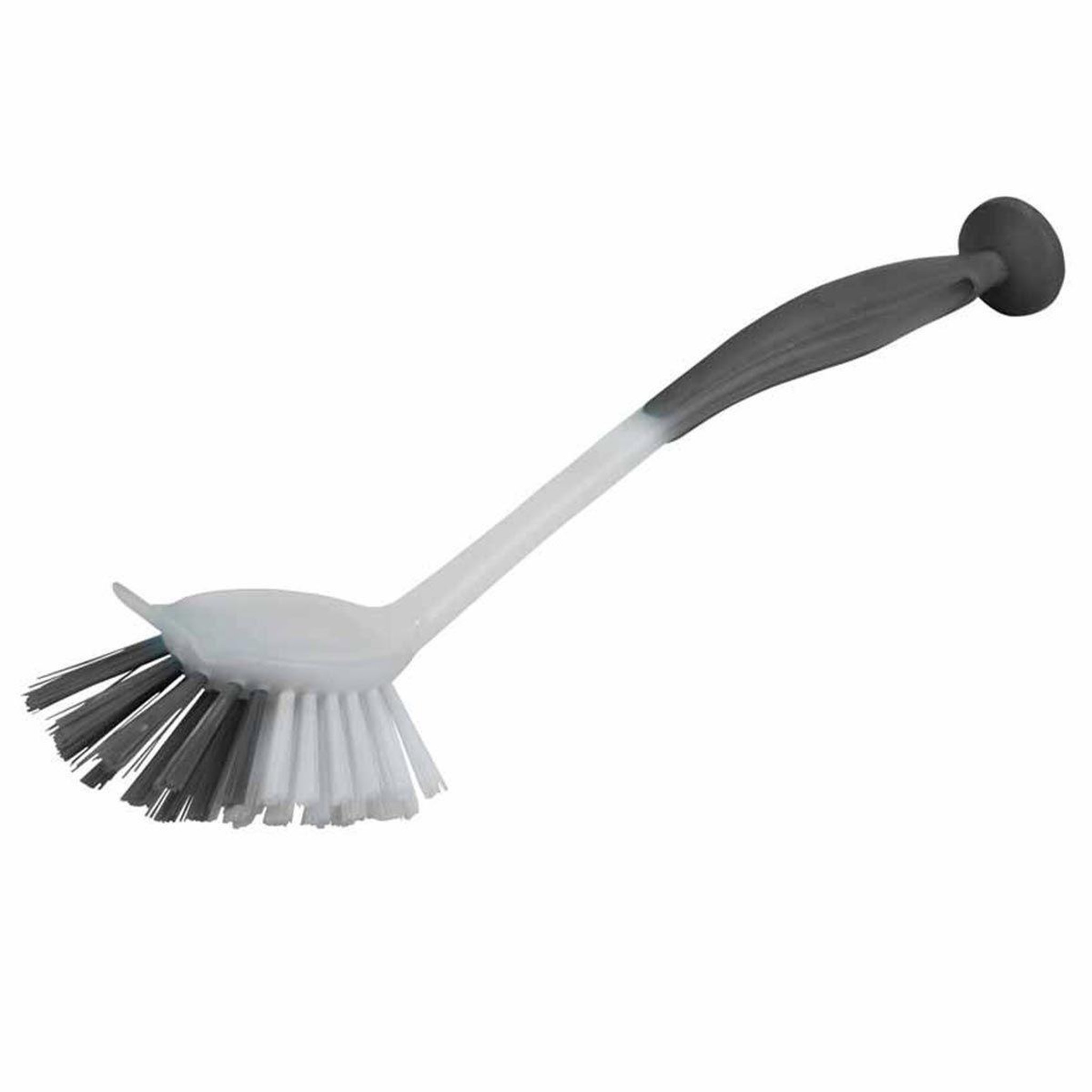 HOMEA Brosse vaisselle grattoir  ventouse  29cm anthracite