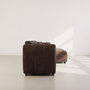Voir la diapositive 6 : LISA DESIGN Curtis - canapé d'angle droit 4 places en simili