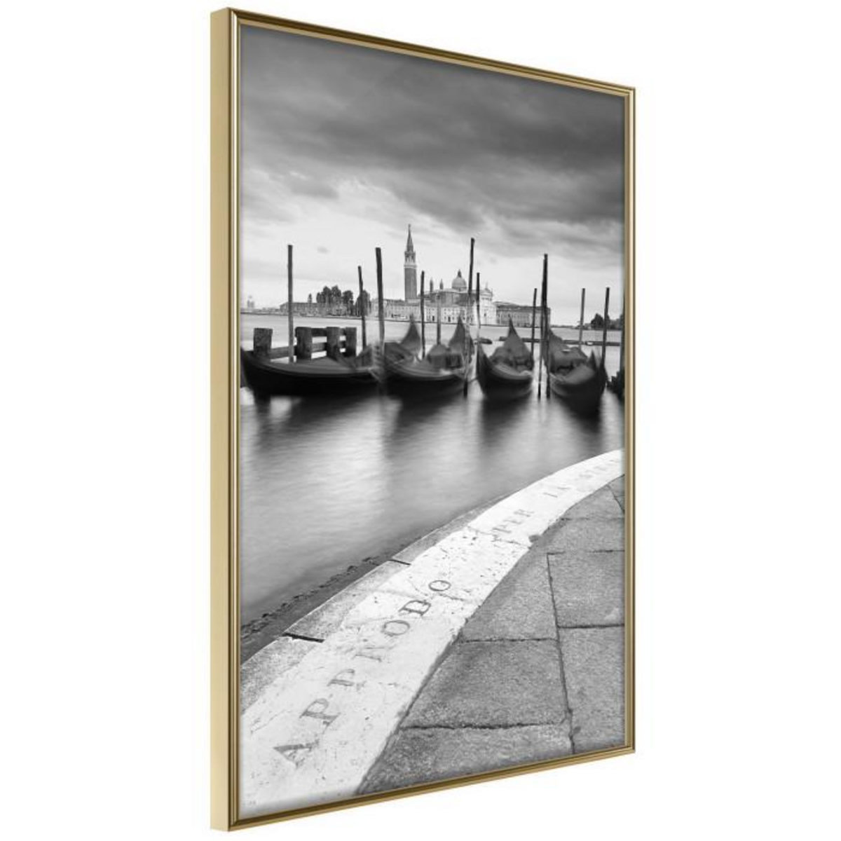Paris Prix Affiche Murale Encadrée  Gondolas