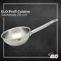 Voir la diapositive 2 : ELO Sauteuse 20 cm en acier inoxydable 18/8 Elo Profi Cuisine