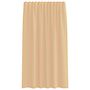 Voir la diapositive 4 : VIDAXL Rideaux en voile avec boucles 2 pcs sable 140x175 cm
