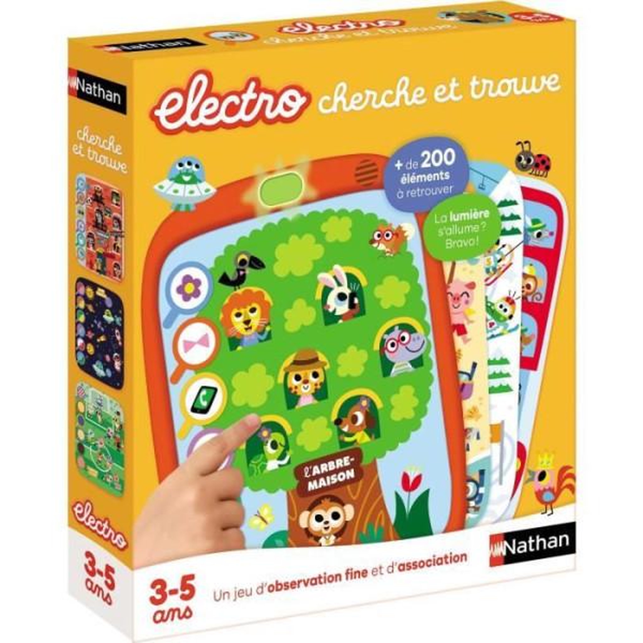 Nathan Electro cherche et trouve - jeu éducatif - nathan - des 3 ans