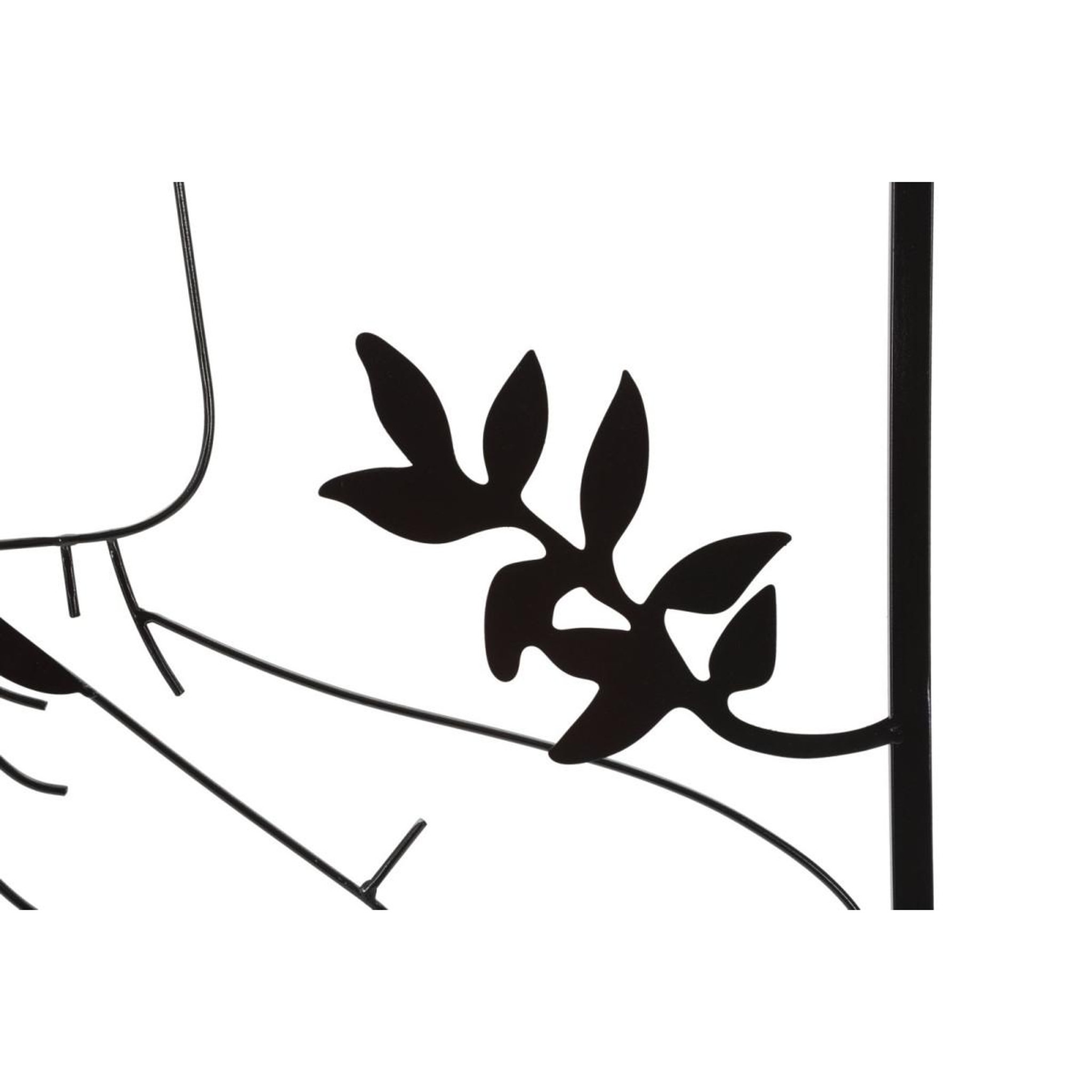 Voir la diapositive 4 : Paris Prix Déco murale encadrée en métal  chapeau  80cm noir