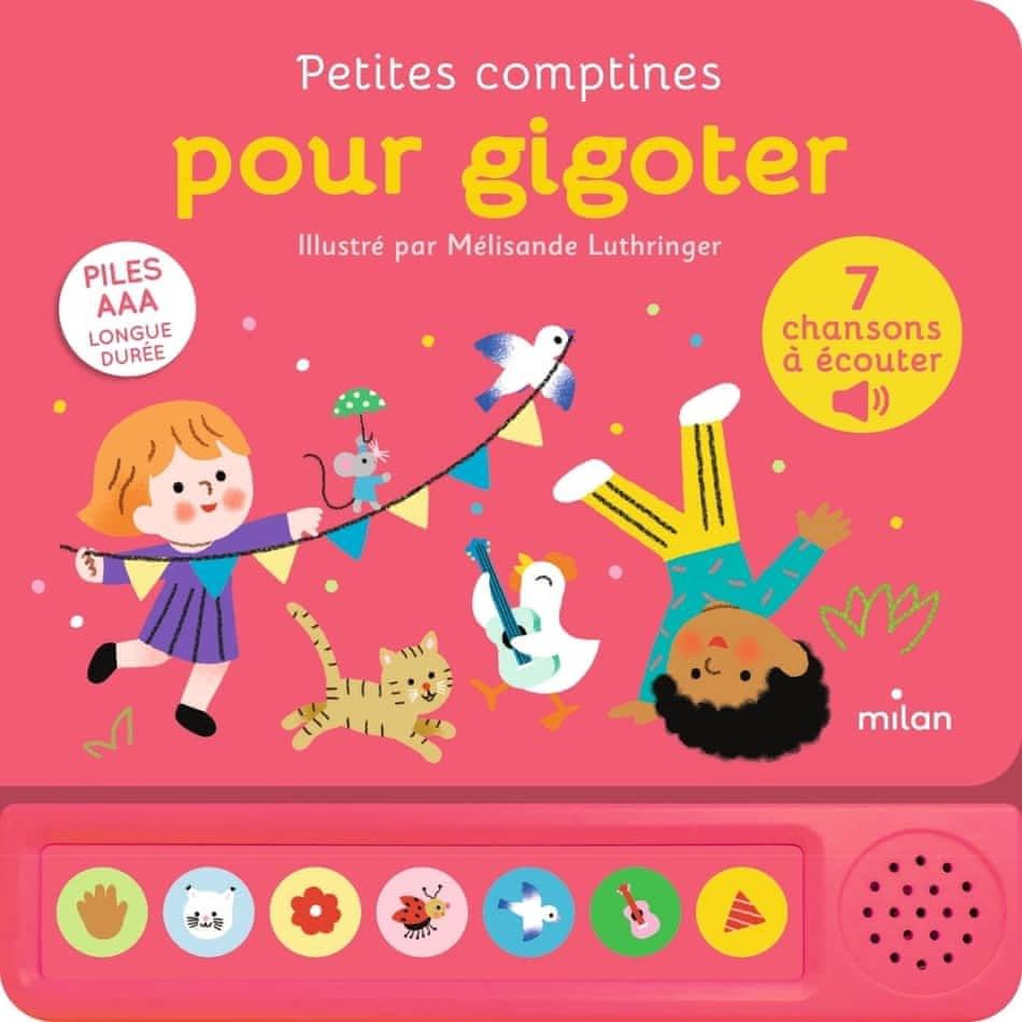 PETITES COMPTINES POUR GIGOTER, Luthringer Mélisande
