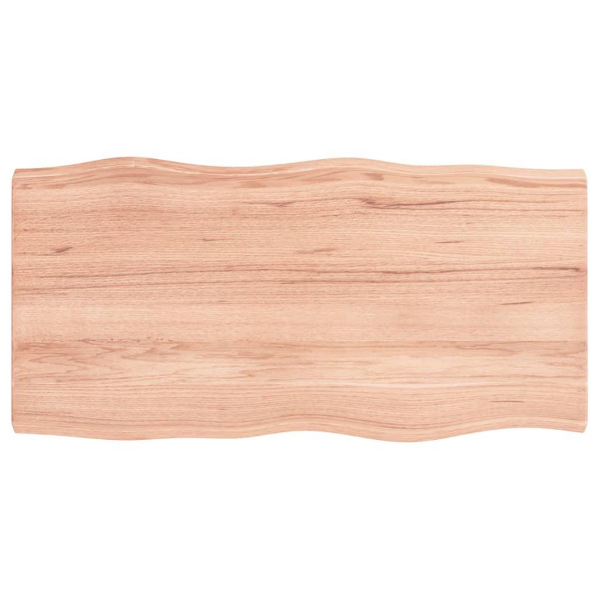 VIDAXL Dessus de table bois massif traite bordure assortie