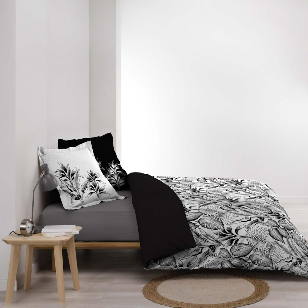 Paris Prix Parure de Lit 3 Pièces  Cabana  260x240cm Blanc