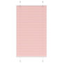 Voir la diapositive 1 : VIDAXL Store plisse rose 80x150 cm largeur du tissu 79,4 cm polyester