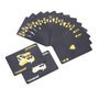 Voir la diapositive 1 : Paris Prix Lot de 3 Jeux de 54 Cartes  Waterproof  8cm Noir